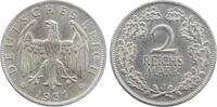 Deutschland 2 Reichsmark 2 Reichsmark 1930 J J 320 vz/st -