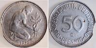 50 Pfennig 1972 Deutschland 50 Pfennig 1972D Zainende ss/vz ss/vz