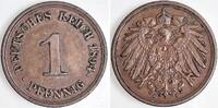 Deutschland 1 Pfennig 1 Pfennig 1894 E vz+ ! J 010 -