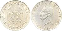 Deutschland 2 Reichsmark 2 Reichsmark J 358 1934 F Friedrich Schiller fast vz -