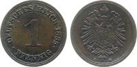 Deutschland 1 Pfennig 1 Pfennig 1885 E J 001 ss+ -