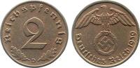 Deutschland 2 Pfennig 2 Pfennig 1939 D J 362 Drittes Reich -