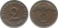 Deutschland 2 Pfennig 2 Pfennig 1938 B J 362 Drittes Reich -