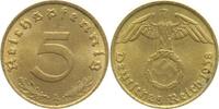 Deutschland 5 Pfennig 5 Pfennig 1938 A J 363 Drittes Reich -