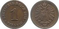 Deutschland 1 Pfennig 1 Pfennig 1874 C J 001 Kaiserreich -