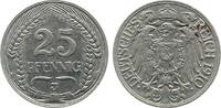 Deutschland 25 Pfennig 25 Pfennig 1910 J J 018 Kaiserreich -