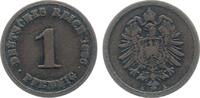 Deutschland 1 Pfennig 1 Pfennig 1886 A J 001 Kaiserreich -