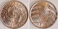 Deutschland 5 Reichspfennig 5 Reichspfennig 1935 A J 316 vz/st -
