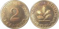Deutschland 2 Pfennig 2 Pfennig 1950 J PP J 381 Proof -