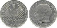 Deutschland 2 DM 2 Mark Max Planck 1969 F PP- Proof- J 392 -