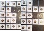 Deutschland 0,5 Mark 0.5 Mark 1905-1919 ss - vz/stgl, ohne 1908F, sonst komplett -