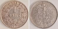 Deutschland 1 Mark 1 Mark 1885 J selten in dieser Erhaltung J 009 -