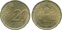 Österreich 20 Cent Variante 20 Cent 2007 Österreich alte Landkarte J 486a -