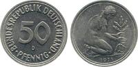 Deutschland 50 Pfennig Variante 50 Pfennig 1971 D kleines Münzzeichen J 384 -