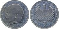 Deutschland 2 DM 2 Mark Max Planck 1969 F Variante 48v2 PP Proof -