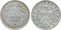Deutschland 1 Reichsmark 1 Reichsmark 1927 F ss/vz J 319 1 Reichsmark -