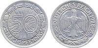 Deutschland 50 Pfennig 50 Reichspfennig 1928 A vz J 324 -