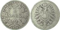 Deutschland 1 Mark 1 Mark 1874 H s/ss J 009 -