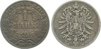 Deutschland 1 Mark 1 Mark 1873 D s/ss J 009 Patina -