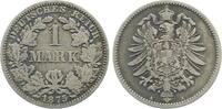 Deutschland 1 Mark 1 Mark 1875 A ss- J 009 -