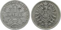 Deutschland 1 Mark 1 Mark 1875 J s/ss J 009 -