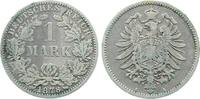 Deutschland 1 Mark 1 Mark 1878 A s/ss J 009 -
