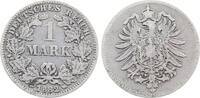 Deutschland 1 Mark 1 Mark 1882 G s/ss J 009 Patina -