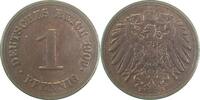 Deutschland 1 Pfennig 1 Pfennig 1909 E ss/vz J 010 -