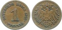 Deutschland 1 Pfennig 1 Pfennig 1893 E ss- J 010 -