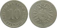 Deutschland 10 Pfennig 10 Pfennig 1889 F s J 004 -