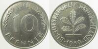 Deutschland 10 Pfennig 10 Pfennig Probe 1969 F Fe Cu/Ni plattiert 3,0 g -