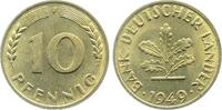 Deutschland 10 Pfennig 10 Pfennig BDL 1949 F bfr J 378 -