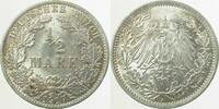 Deutschland 1/2 Mark 1/2 Mark 1917 A vz/stgl J 016 -