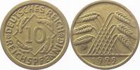 Weimarer Republik 10 Pfennig 29 ohne Münzzeichen -