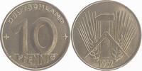 d 10 Pfennig DDR 1952A bfr.