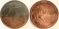 Frankreich 2 Cent 2 Cent Fehlprägung Frankreich 2003 falsch plattiert -