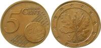 Deutschland 5 Cent Fehlprägung 2007 5 Cent auf 2 Cent Rohling geprägt -