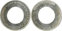 Deutschland 5 Euro 5 Euro Fehlprägung Subtropische Zone nur Ring geprägt J 627 -
