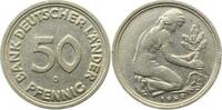Deutschland 50 Pfennig 50 Pfennig 1949 D Unikat magnetisch Bank Deutscher Länder -