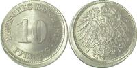 Deutschland 10 Pfennig Fehlprägung 10 Pfennig 1911 A dezentriert 10 % J 013 -