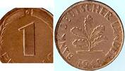 Deutschland 1 Pfennig 1 Pfennig 1948 G Wertseite komplett doppelt geprägt, Porth -
