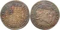 Deutschland 1 Thaler 1 Thaler Sachsen 1624 schöne Patina minimaler Belag Johan Georg -