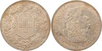 Welt 5 Franken 1888 Schweiz selten vor allem i.d. Erhaltung vz+