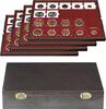   Echtholzkassette CARUS für 80 Münzrähmchen 50x50 mm/Münzkapseln CARRÉE... 95,50 EUR kostenloser Versand