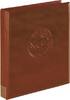 Ringbinder Half Penny, leer-dunkelbraun -