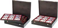   Echtholzkassette CARUS für 36 US-Münzkapseln (Slabs) bis zu einem Form... 95,50 EUR kostenloser Versand