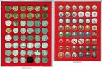 Münzbox STANDARD mit 48 quadratischen Fächern für Münzen/Münzkapseln bis Ø30 mm -