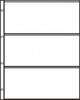 HARTBERGER SYSTEM-Seite mit 3 Streifen (226 x 97 mm), 5er-Packung (S-3) -