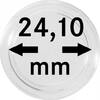   Münzkapseln Innen-Ø 24,1 mm, Innenhöhe 4,5 mm, 10er-Packung  19,00 EUR  zzgl. 6,50 EUR Versand