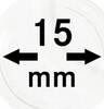 OCTO-Münzkapseln 15 mm, 2er-Packung -